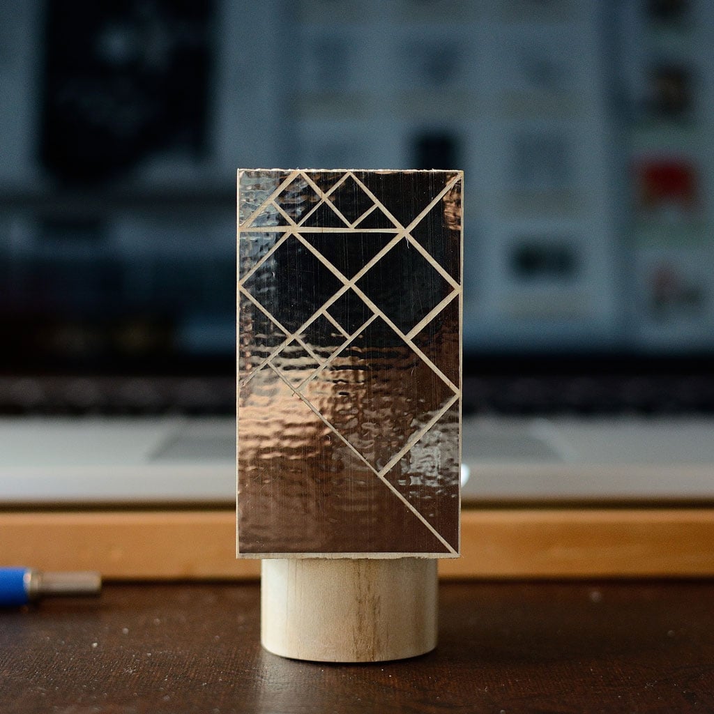 ANBlocks Silver Fractal • SMALL • Alejandro Nam • Creative • Design studio