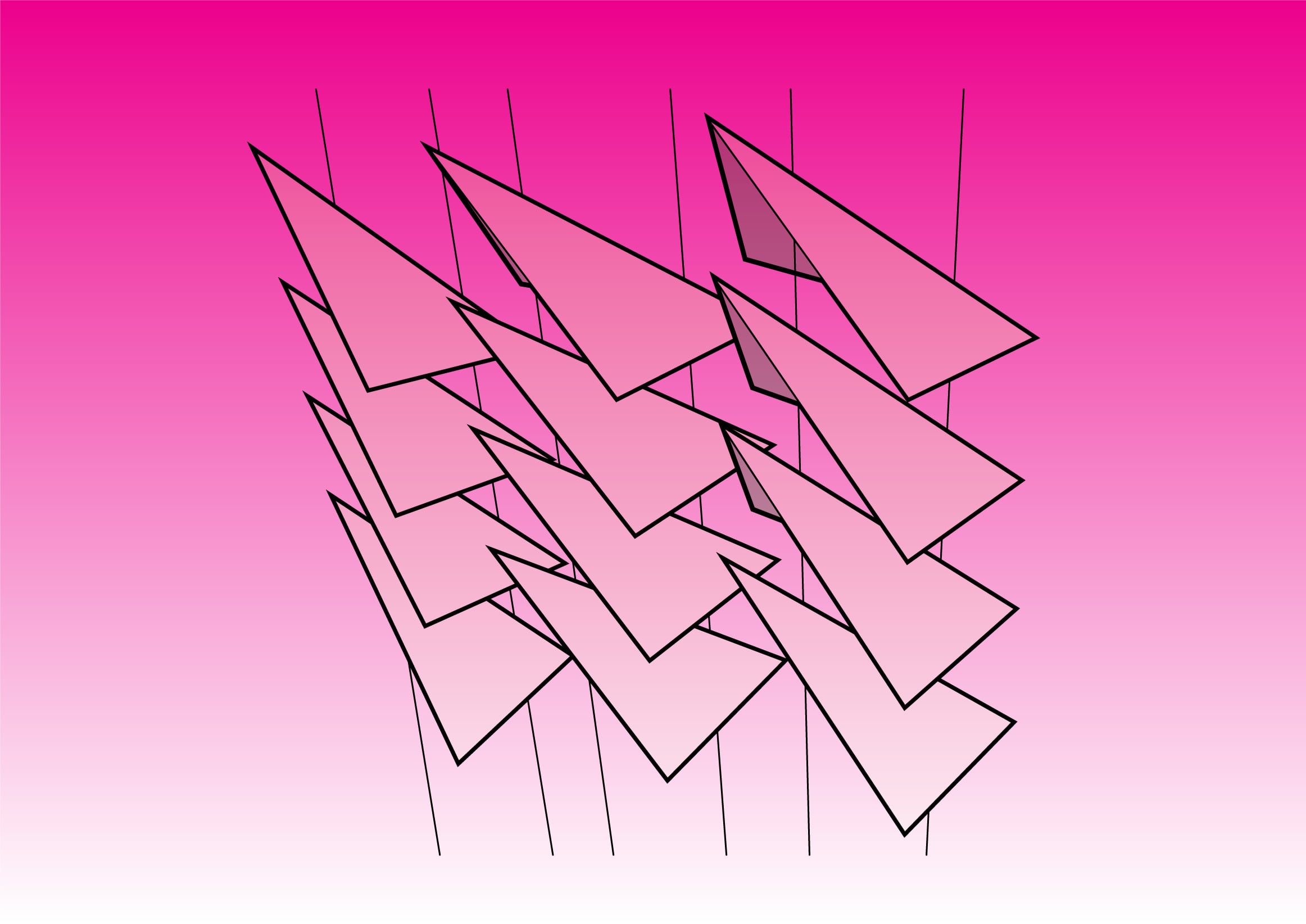 ANScreen Illustration Pink